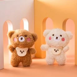Juwas Pretty Bear Plush Keychain NEW ARRIVAL