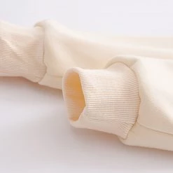 Juwas Cute Bunny Embroidery Warm Hoodie CLOTHING