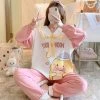 Juwas NEW ARRIVAL Kawaii Chicken Print Pajamas Set 2 Juwas NEW ARRIVAL Kawaii Chicken Print Pajamas Set