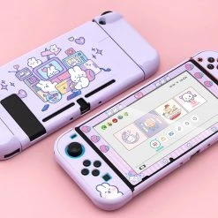 Juwas Cute Cartoon Bunny Case For Nintendo Switch ACCESSORIES
