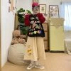 Juwas Boom Rainbow Wide Leg Pants NEW ARRIVAL