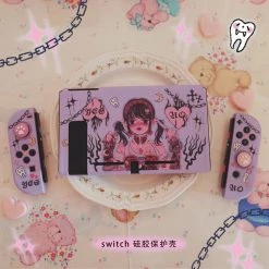 Juwas Gothic Punk Tooth Witch Nintendo Switch Cover NEW ARRIVAL