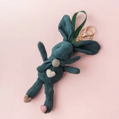 Juwas NEW ARRIVAL Bunny Hearts Mini Stuffed Keychain