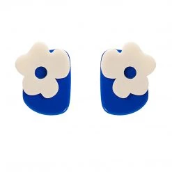 Juwas Love Heart Flowers Bowknot 925 Sterling Silver Stud Earring Ear Clips