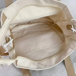 Juwas NEW ARRIVAL Plaid Convertible Canvas Shoulder Bag