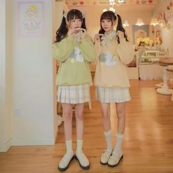 Juwas NEW ARRIVAL Adorable Eating Rabbit Oversized Hoodie