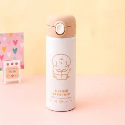 Juwas Cute Cartoon Print Thermos Bottle NEW ARRIVAL