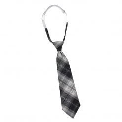 Juwas CLOTHING Goth Black Plaid JK Uniform Bow Ties & Tie