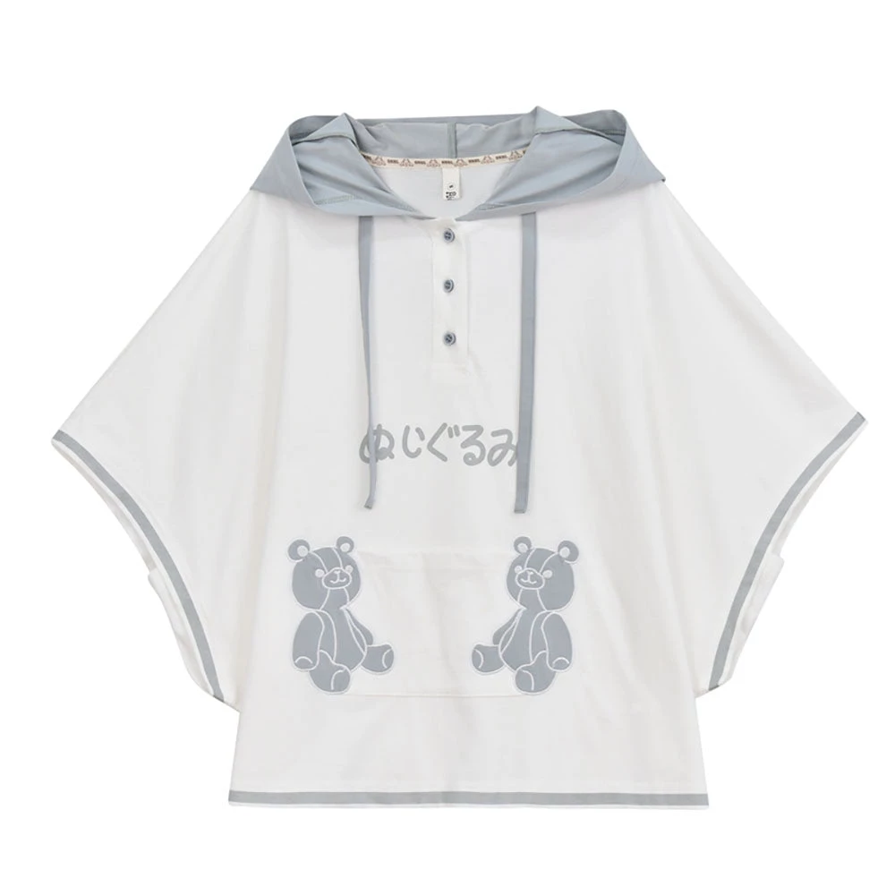 Juwas NEW ARRIVAL Kawaii Japanese Style Bear Hoodie Shirt 10 Juwas NEW ARRIVAL Kawaii Japanese Style Bear Hoodie Shirt
