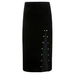 Juwas Gothic High Slit Skirt CLOTHING