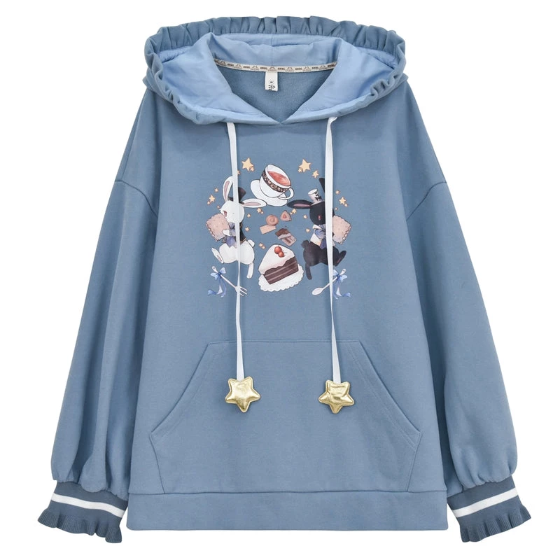 -Juwas Enchanted Rabbit Tea Party Hoodie 7 -Juwas Enchanted Rabbit Tea Party Hoodie