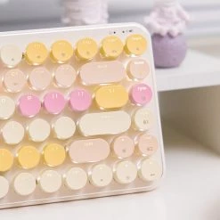 Juwas NEW ARRIVAL 2 Bluetooth Connection Wireless Mechanical Keyboard