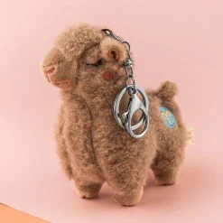 Juwas Sassy Alpaca Plush Keychain