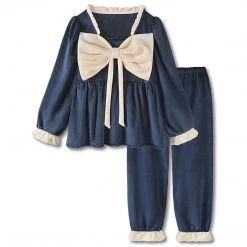 Juwas Sweet Princess Bowknot Pajamas Set