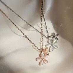 Juwas Daisy Silver Necklace