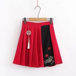 Juwas Vintage Cat Ear Hoodie Skirt CLOTHING