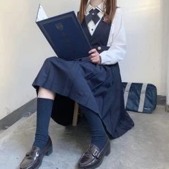 Juwas JK Uniform High Waist Dress
