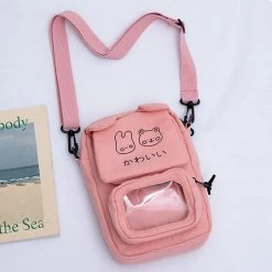 Juwas Kawaii Animals “Meow And Panda” Crossbody Bag HOME&LIFESTYLE