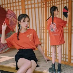 Juwas “The Dove Of Peace” Blazing Red Shirt NEW ARRIVAL