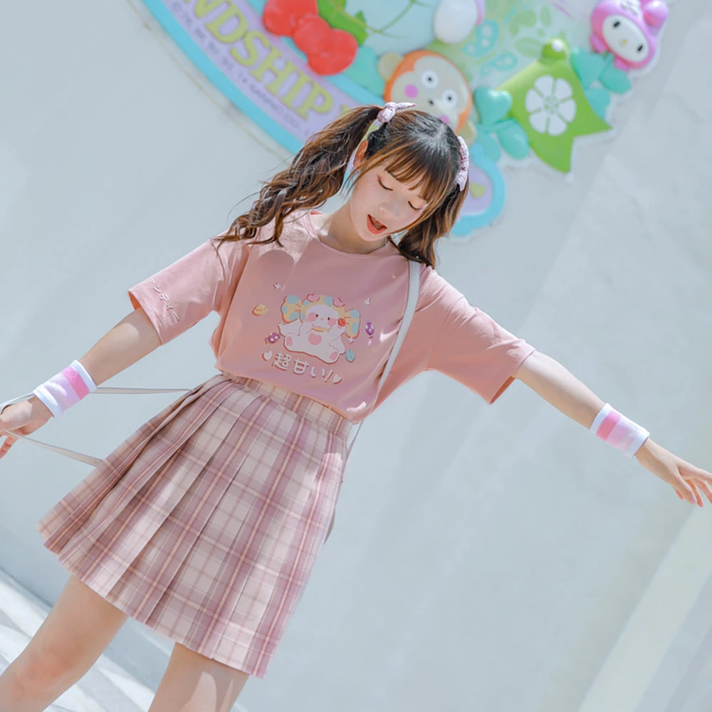 Juwas Kawaii Pastel Candy Bear T-Shirt 7 Juwas Kawaii Pastel Candy Bear T-Shirt