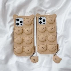 Juwas Cute Bear IPhone Case