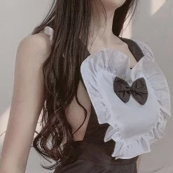 Juwas CLOTHING Steamy Maid Wrap-on Onesie Dress Lingerie