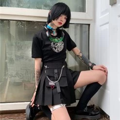 Juwas Gothic Irregular Cargo Mini Skirt NEW ARRIVAL 13 Juwas Gothic Irregular Cargo Mini Skirt NEW ARRIVAL