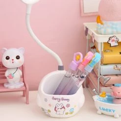 Juwas Bunny Pen Holder Spotlight Night Lamp