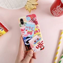 Juwas.com Online Store Japanese Snacks IPhone Case NEW ARRIVAL
