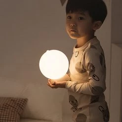 Juwas Adorable Round Cat Warm Night Light NEW ARRIVAL