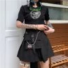 Juwas Gothic Irregular Cargo Mini Skirt NEW ARRIVAL