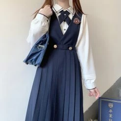 Juwas JK Uniform High Waist Dress