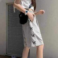 Juwas Butterfly Print Hight Waist Shorts NEW ARRIVAL 17 Juwas Butterfly Print Hight Waist Shorts NEW ARRIVAL