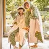 Juwas Kawaii Green Dinosaur Nightgown Sleepwear