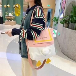 Juwas Duck Feet Shoulder Tote Bag NEW ARRIVAL