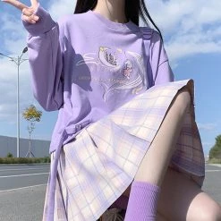 Juwas Dreamy Whale Girl Long Sleeve Sweater NEW ARRIVAL