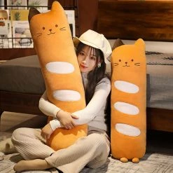 Juwas NEW ARRIVAL Long Cat Plush Toy Animal Pillow