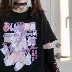 Juwas Anime Girl Hollow Out Sleeve Sweatshirt 19 Juwas Anime Girl Hollow Out Sleeve Sweatshirt