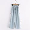 Juwas Chiffon High Waist Pants CLOTHING