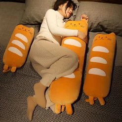 Juwas NEW ARRIVAL Long Cat Plush Toy Animal Pillow