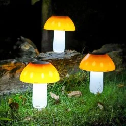 Juwas Solar Powered Mushroom Garden Lamp NEW ARRIVAL