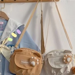 Juwas Cute Bear Ears Head Mini Crossbody Bag HOME&LIFESTYLE