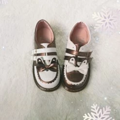 Juwas Japanese Lolita Bunny Bow-Knot Shoes