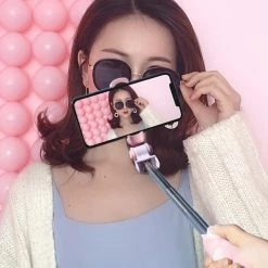 Juwas.com Online Store NEW ARRIVAL Kawaii Bluetooth Extendable Selfie Monopod Tripod