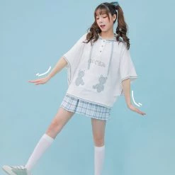 Juwas NEW ARRIVAL Kawaii Japanese Style Bear Hoodie Shirt 13 Juwas NEW ARRIVAL Kawaii Japanese Style Bear Hoodie Shirt