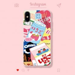 Juwas.com Online Store Japanese Snacks IPhone Case NEW ARRIVAL