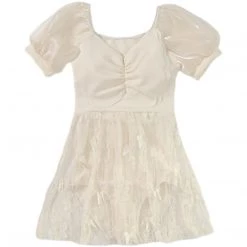 Juwas Simple French Lace Cut Onesie Swimsuit NEW ARRIVAL