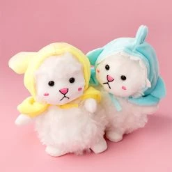 Juwas NEW ARRIVAL Hoodie Plush Cartoon Animal Keychain