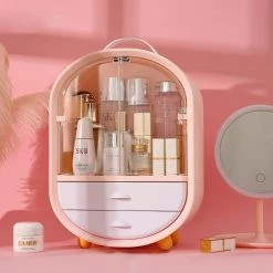 Juwas Chic Pastels Makeup Organizer