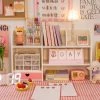 Juwas NEW ARRIVAL Kawaii Cream White Mini Desk Shelf Organizer